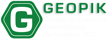 Logo Plataforma Web de Gestión de Recogida Geolocalizada de Residuos RCD
